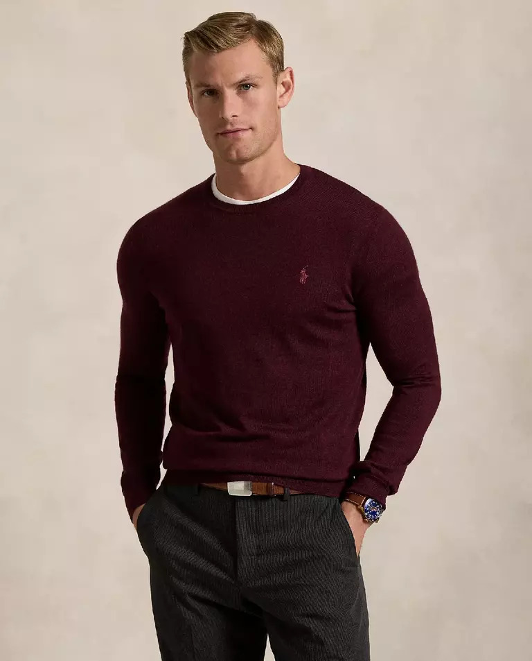 Джемпер із вовни RALPH LAUREN Maroon