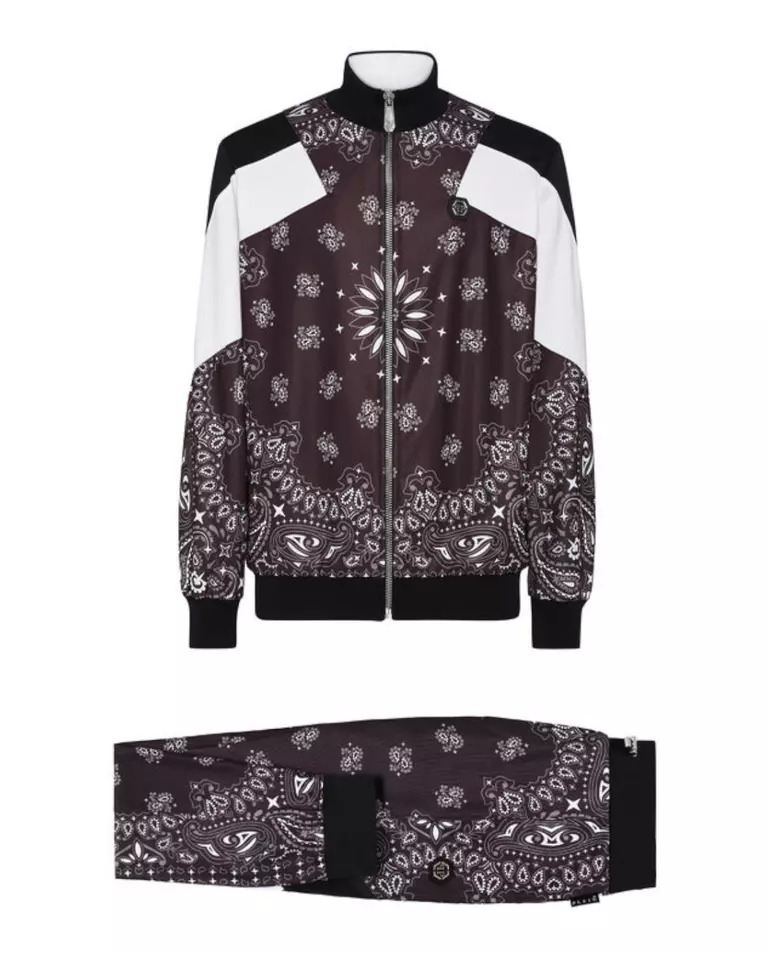 Комплект спортивного костюма PHILIPP PLEIN Black Paisley Foular