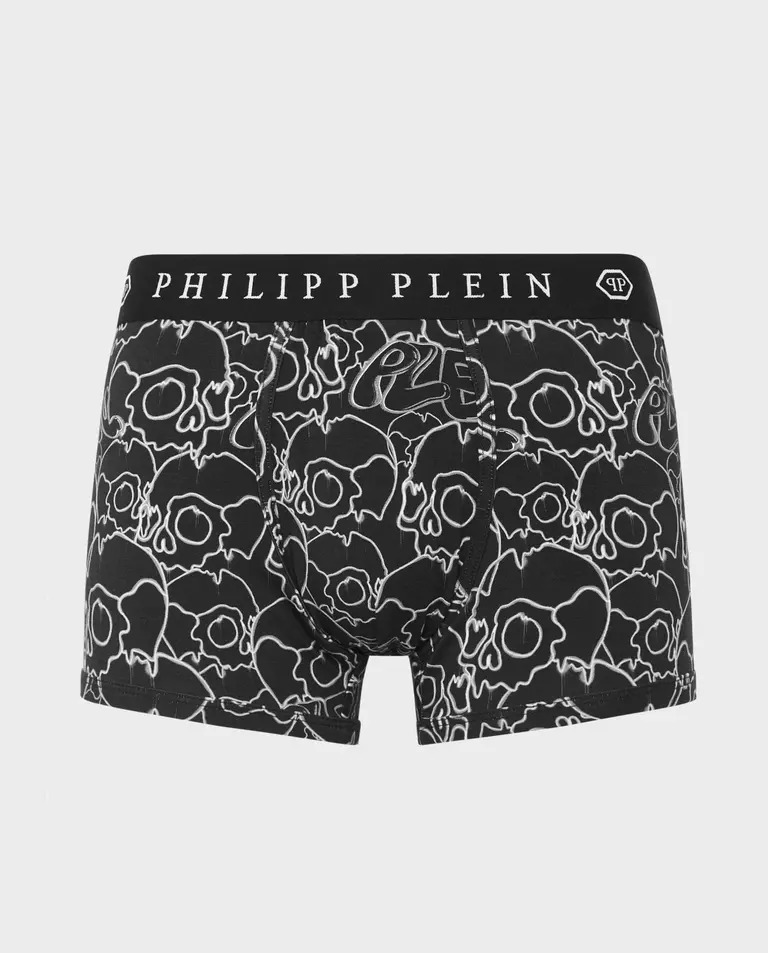 Боксерські труси-шорти PHILIPP PLEIN Black Skul