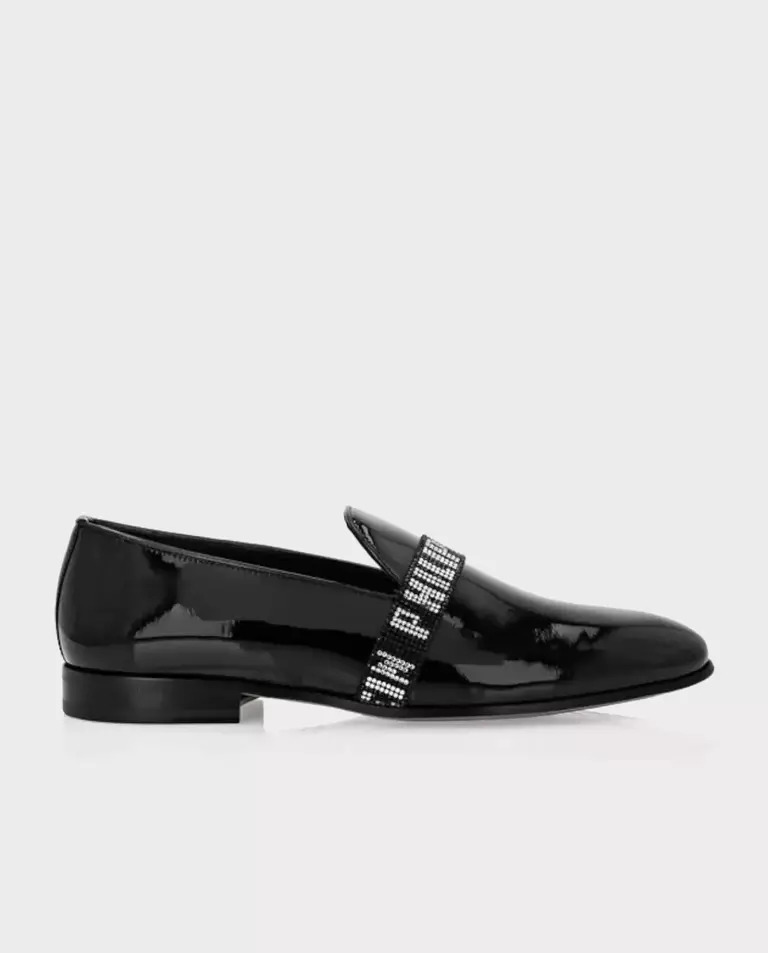 Мокасини PHILIPP PLEIN Black Vernice