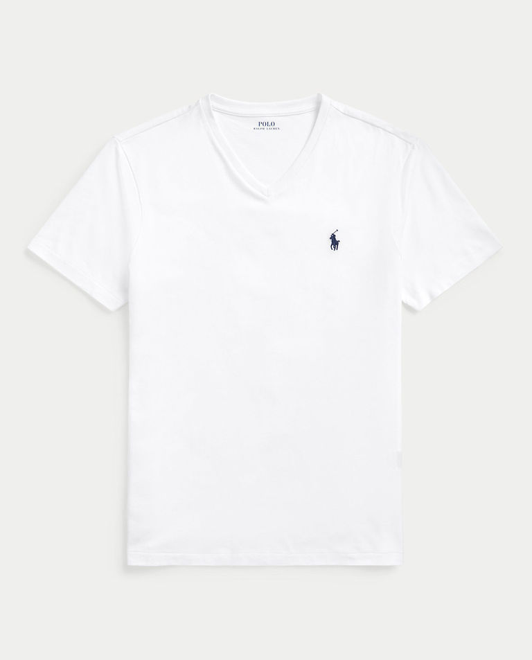 Футболка с коротким рукавом RALPH LAUREN Slim Fit V-Neck 