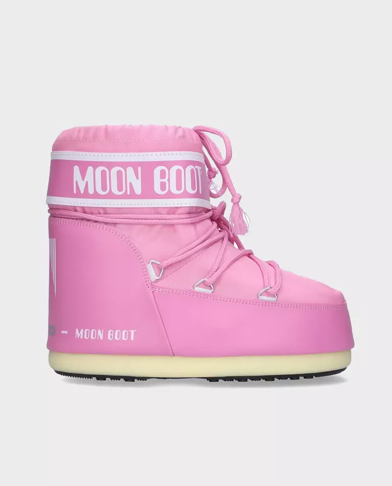 MOON BOOT Pink Classic Low 2