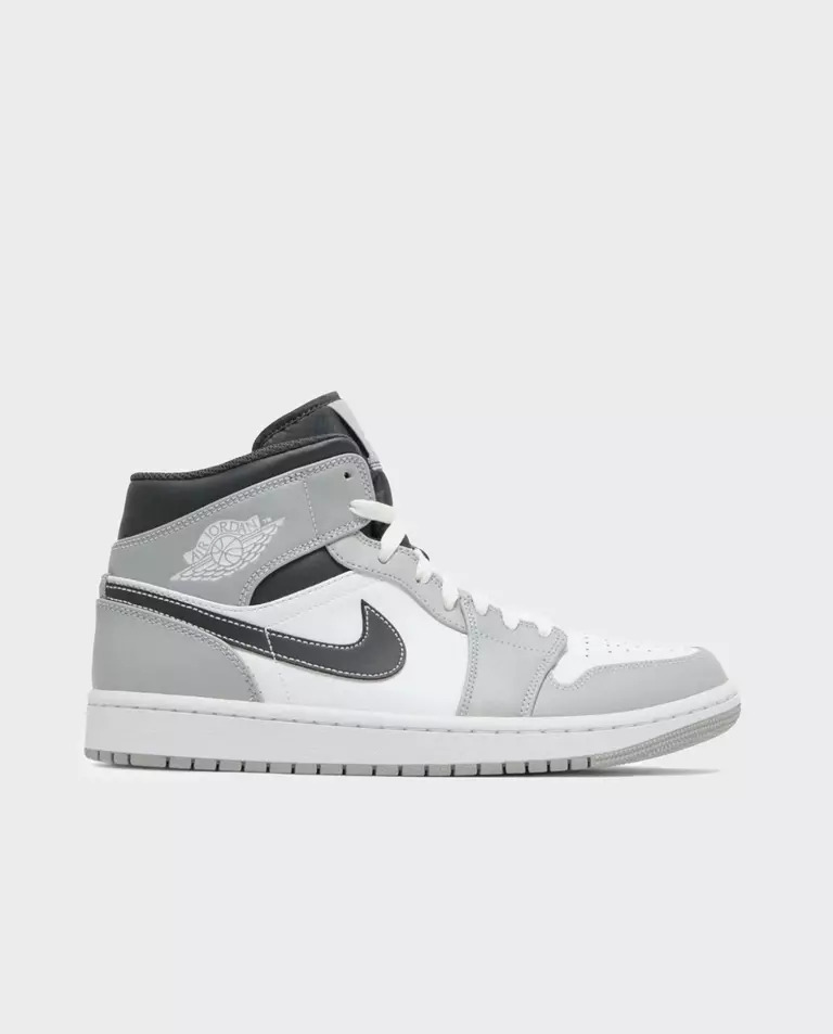 AIR JORDAN Кросівки Air Jordan 1 Mid Light Smoke Grey Anthracite