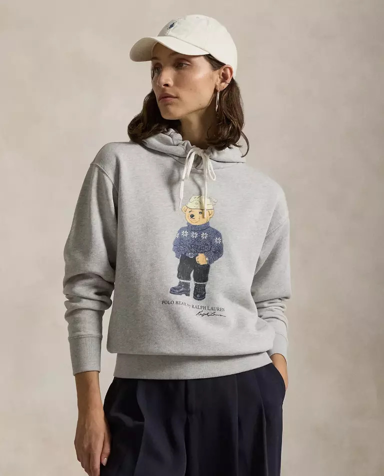 Толстовка RALPH LAUREN сірого кольору