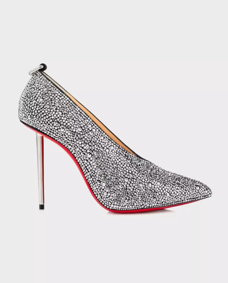 CHRISTIAN LOUBOUTIN Шпильки з кристалами Et Pic Et Et