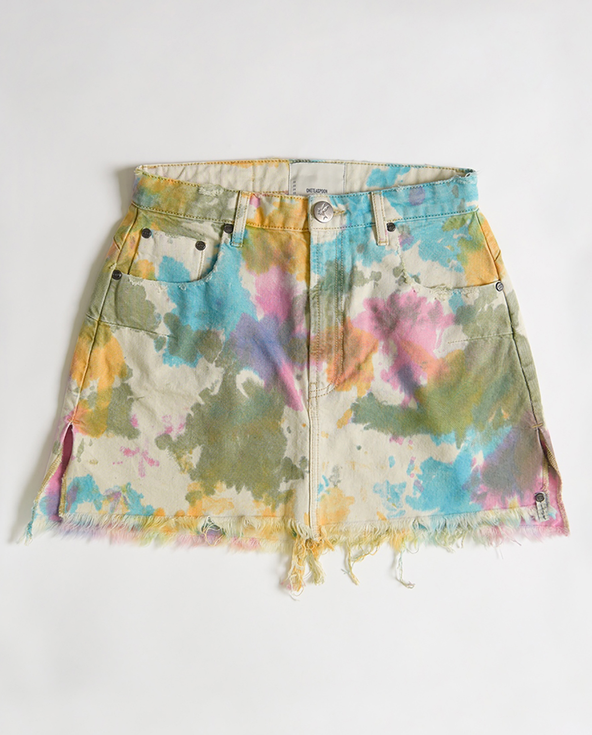 ONE TEASPOON Tie Dye Vanguard Skirt 