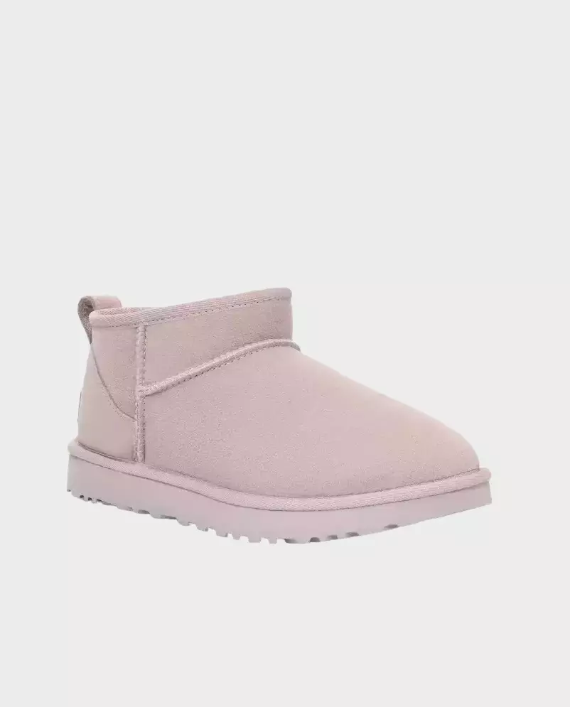 Рожеві сноубутси UGG Classic Ultra Mini