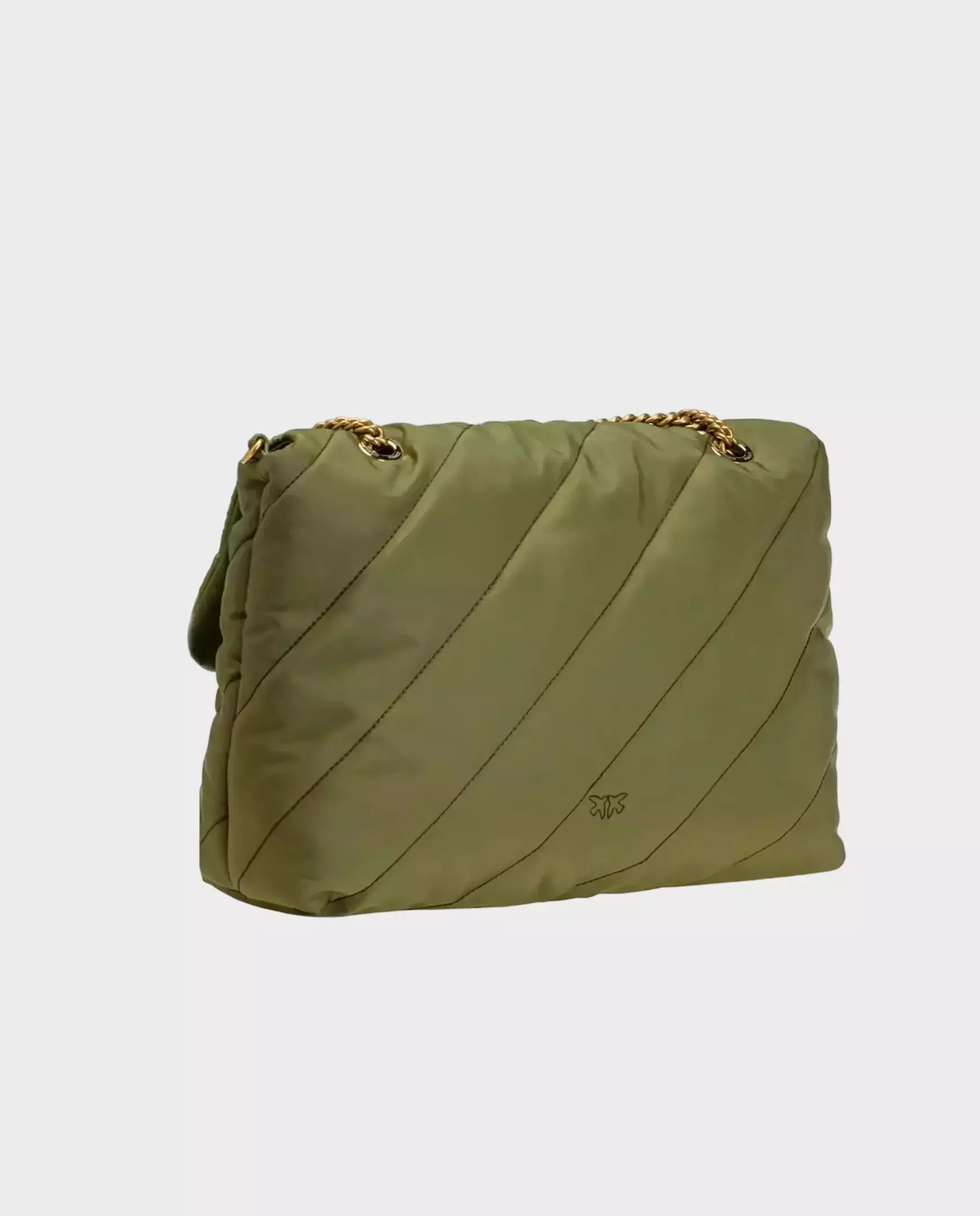 Сумочка PINKO Green Love Puff Extra Handbag