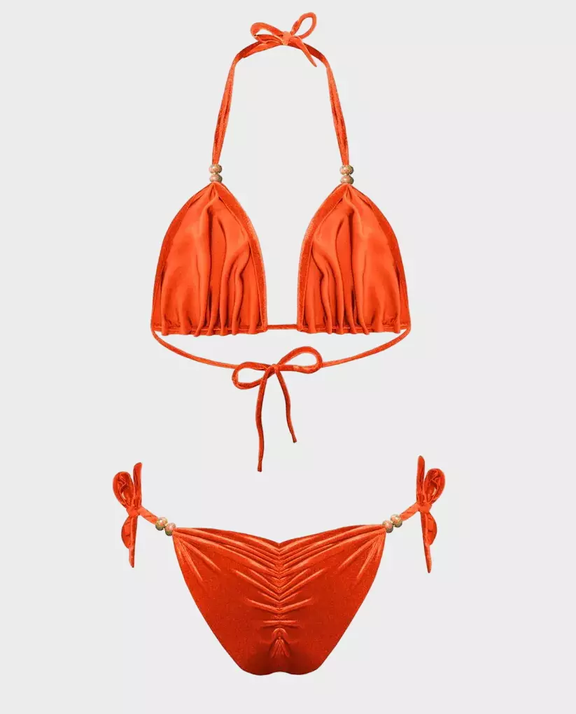 PRAIA BEACHWEAR Велюровое бикини Cinnamon Girl 