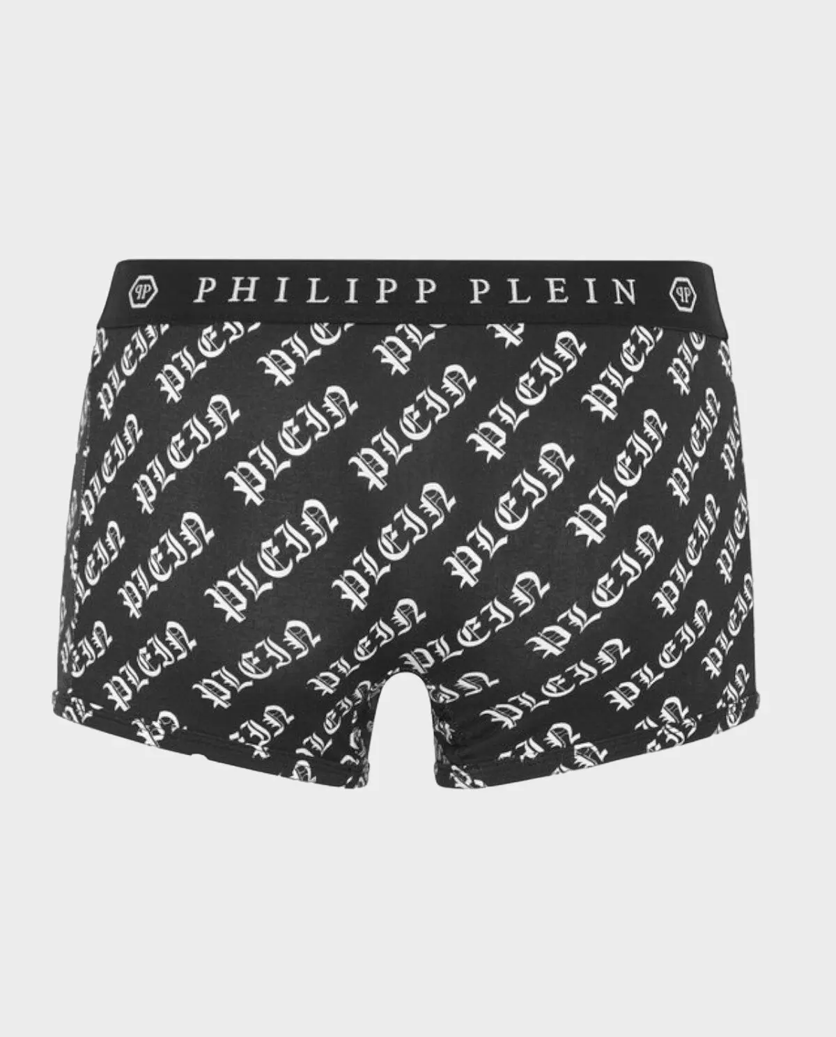 PHILIPP PLEIN Черные трусы-боксеры с готическим логотипом