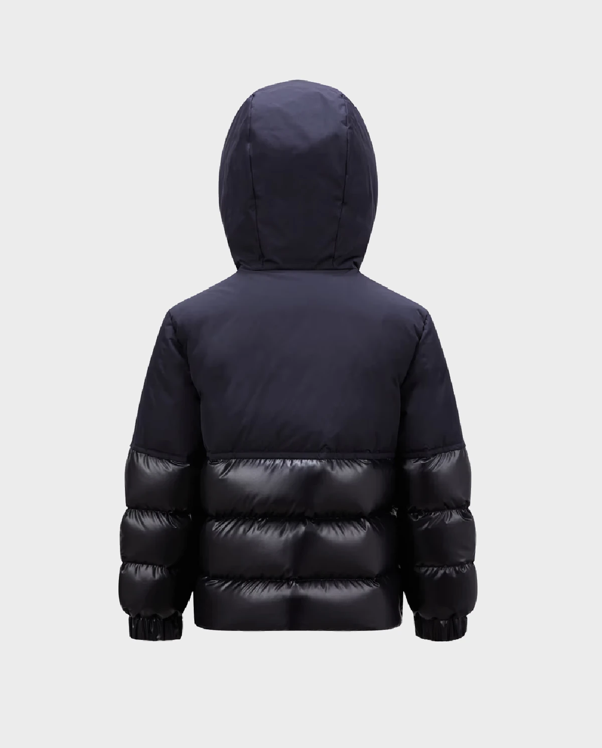 MONCLER KIDS Темно-синя пухова куртка Andres