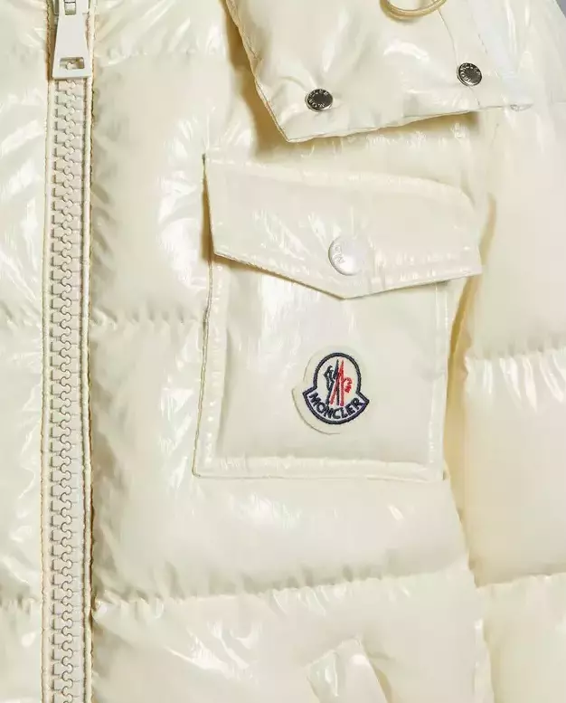 MONCLER Яскраво-жовта пухова куртка Andro