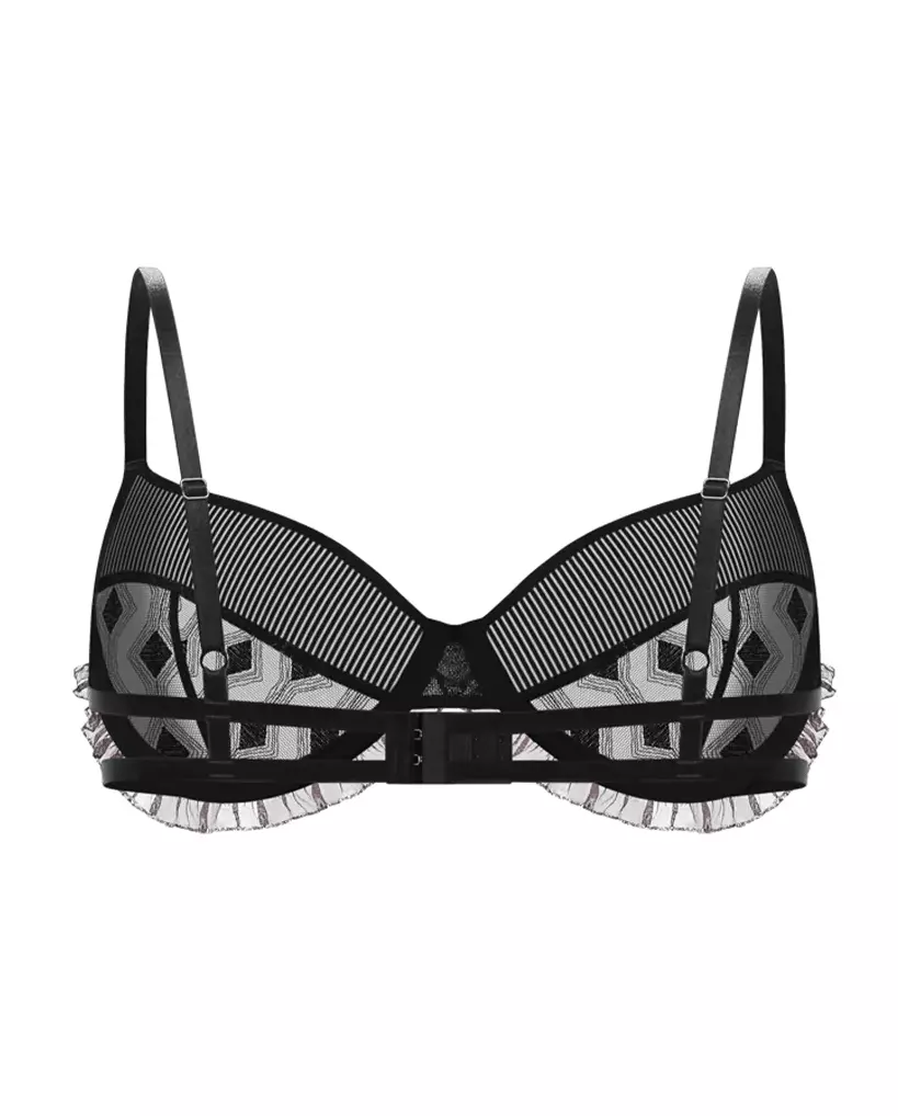 Бюстгальтер ZHILYOVA LINGERIE Black Siren Bra