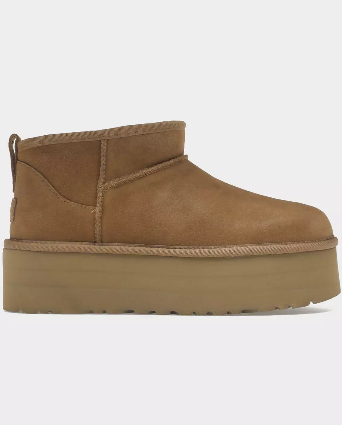 Карамельні черевики UGG Classic Ultra Mini Platform