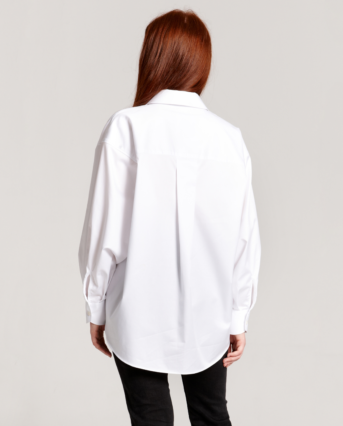 ONE SHIRT Белая рубашка oversize Petite Anna 