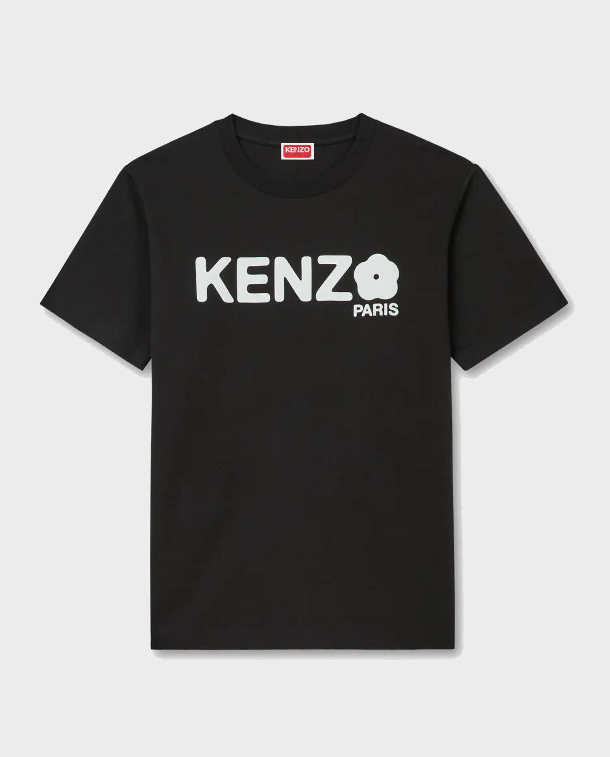 Чорна бавовняна футболка KENZO