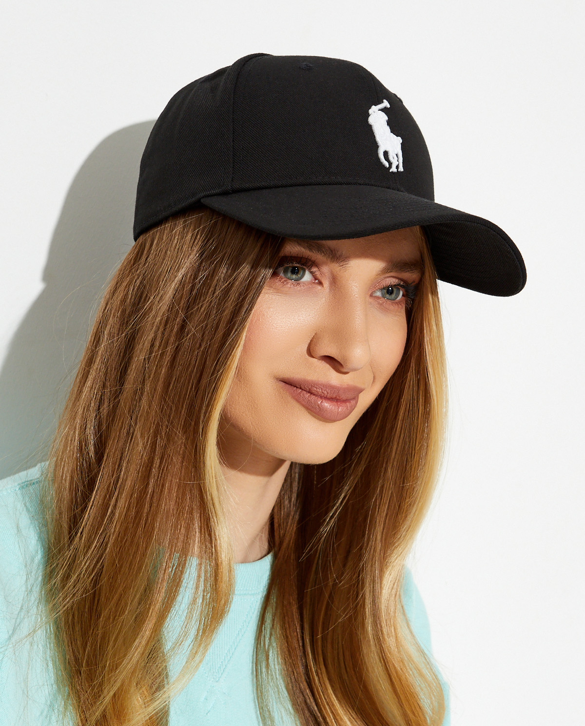 Бейсболка RALPH LAUREN Black Big Pony