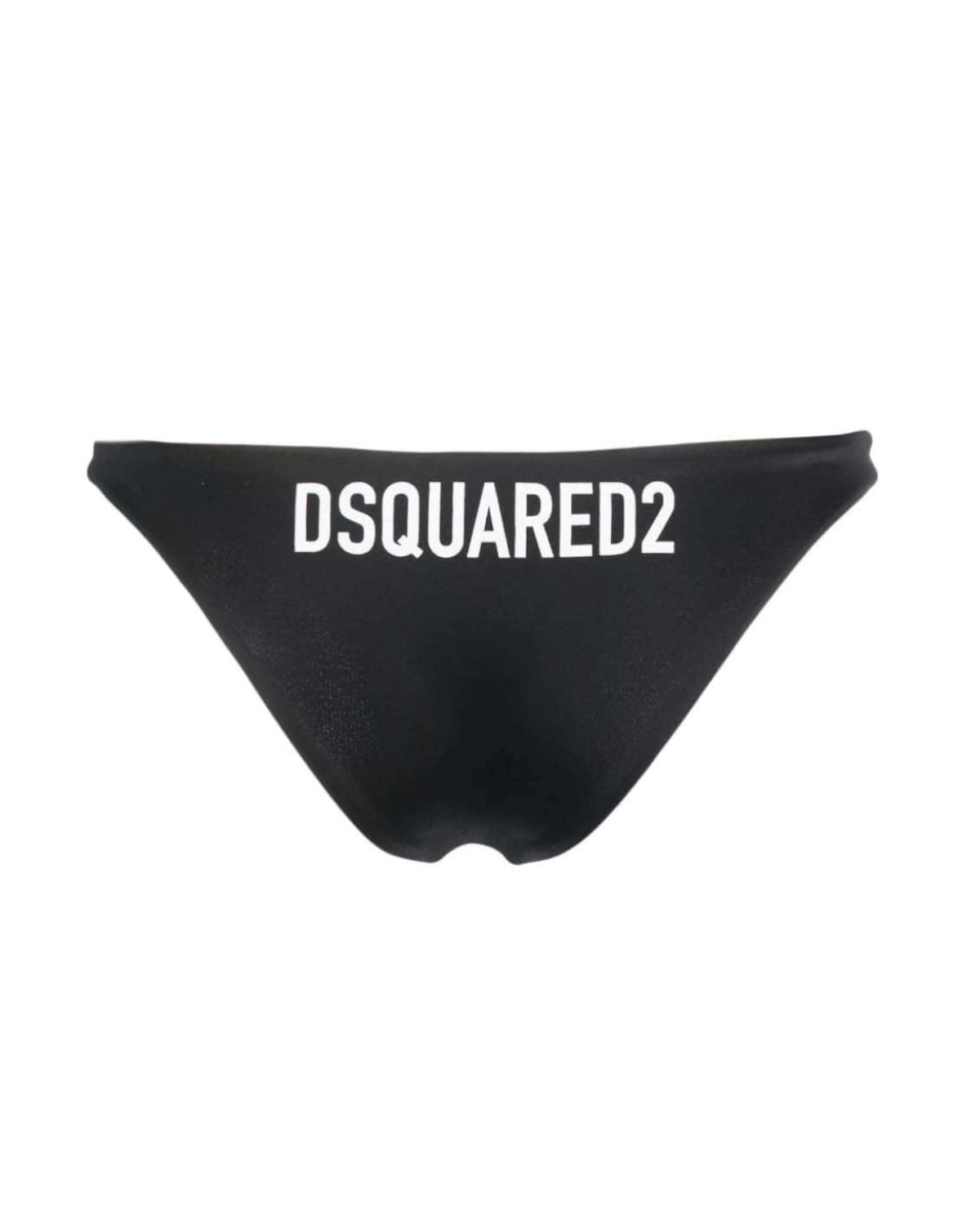 DSQUARED2 Чорні плавки бікіні з логотипом