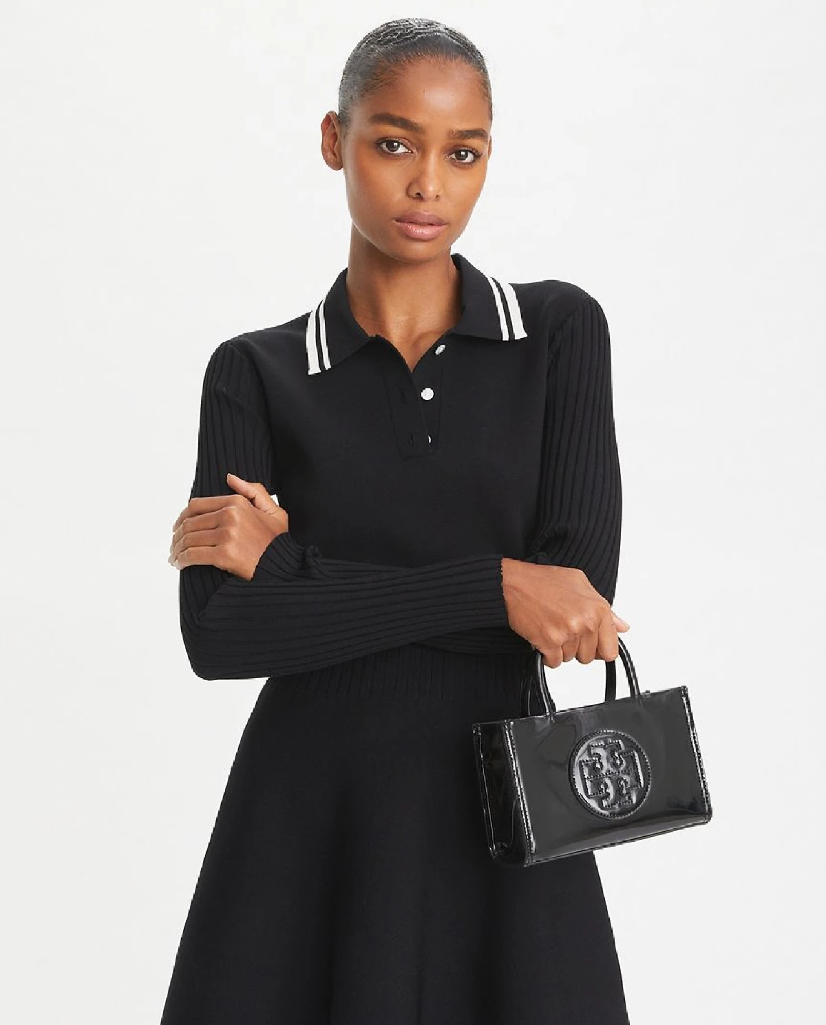 Міні-сумочка TORY BURCH Black Ella Bio