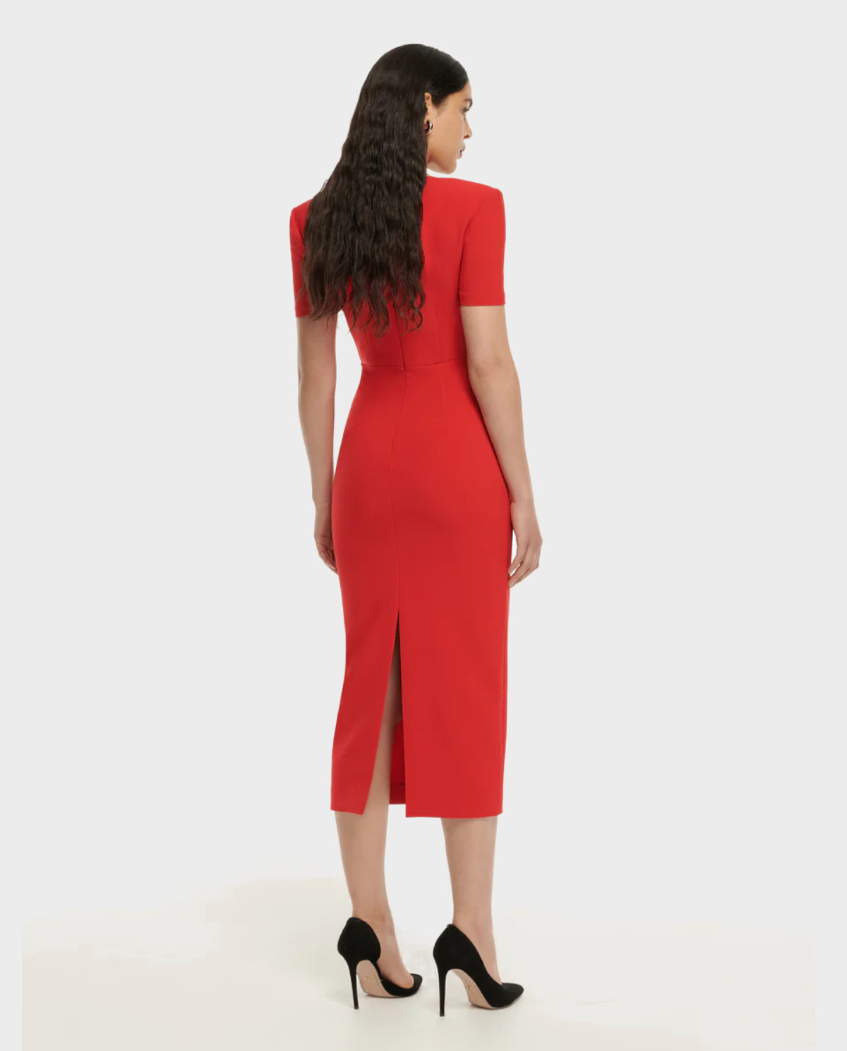 ROLAND MOURET She is Sundayплатье с асимметричным вырезом