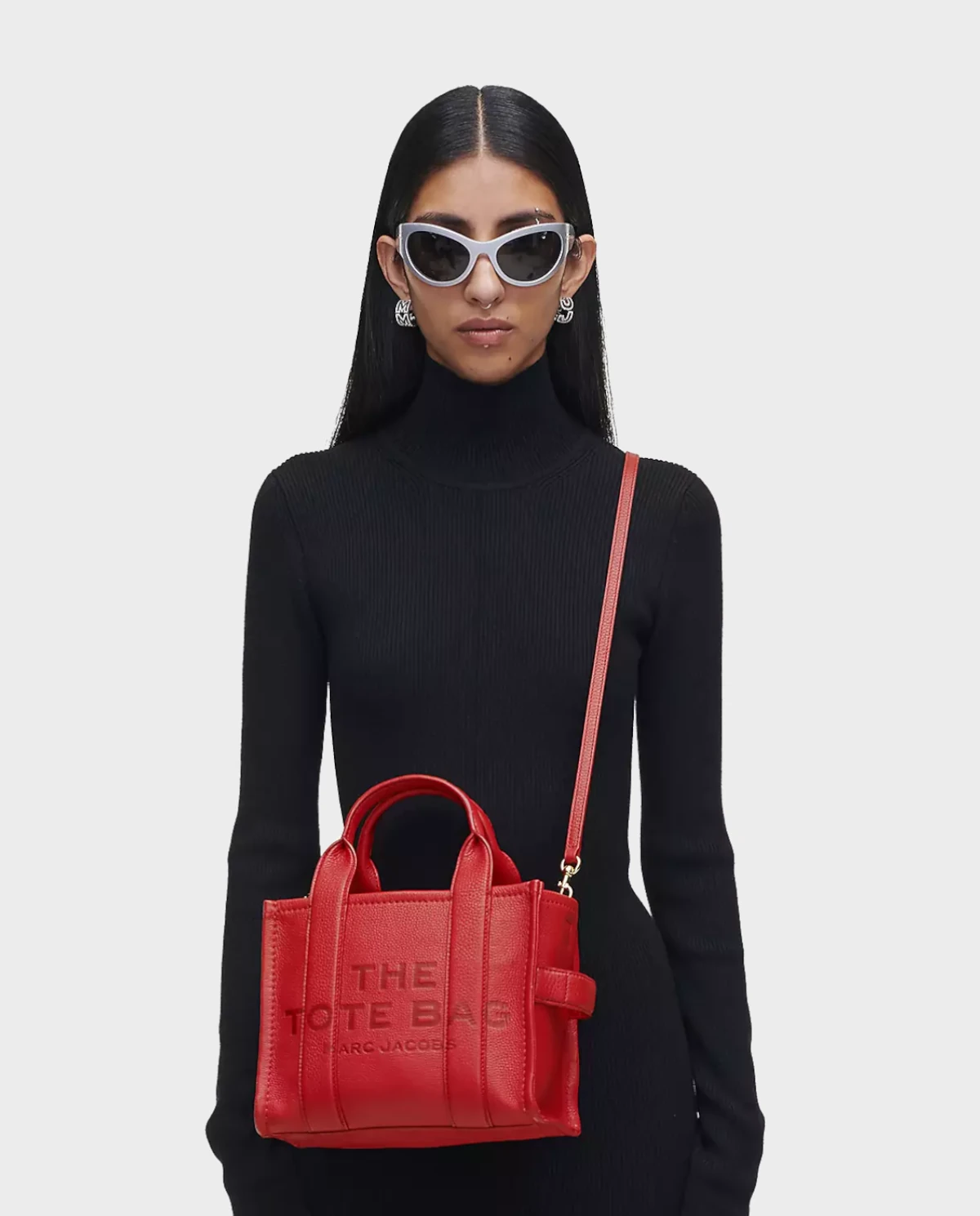 MARC JACOBS Червона сумочка The Small Tote