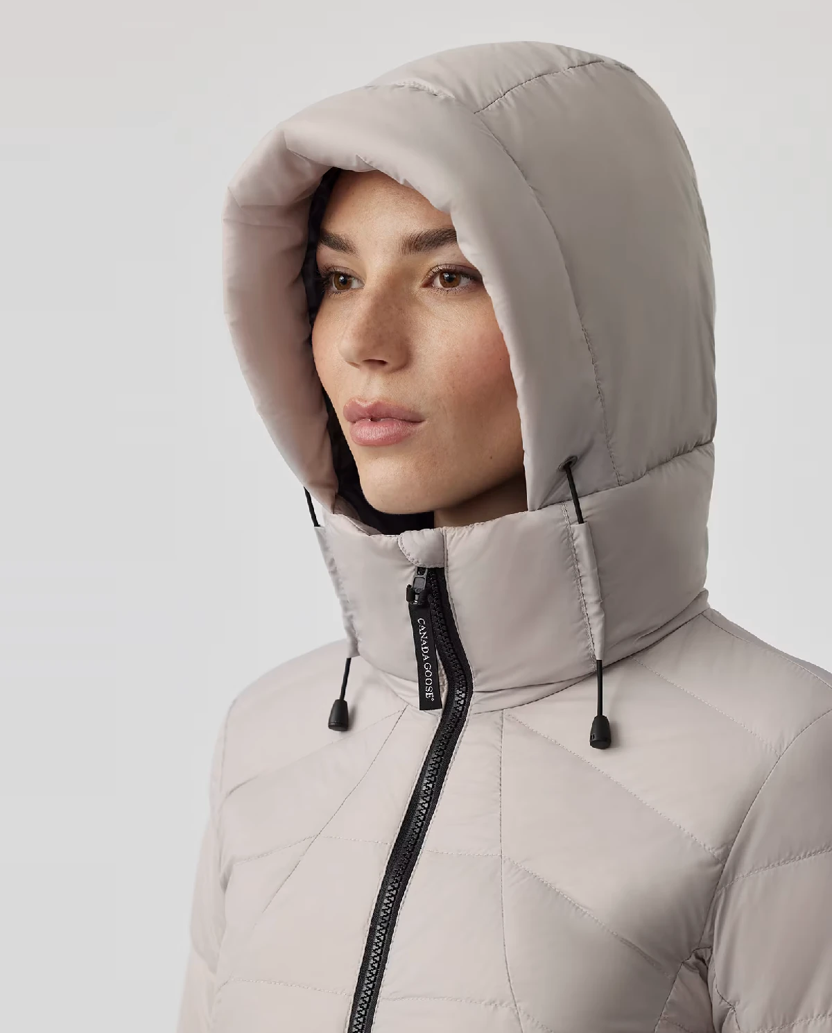 CANADA GOOSE Ярко-розовая куртка с капюшоном Abbott 