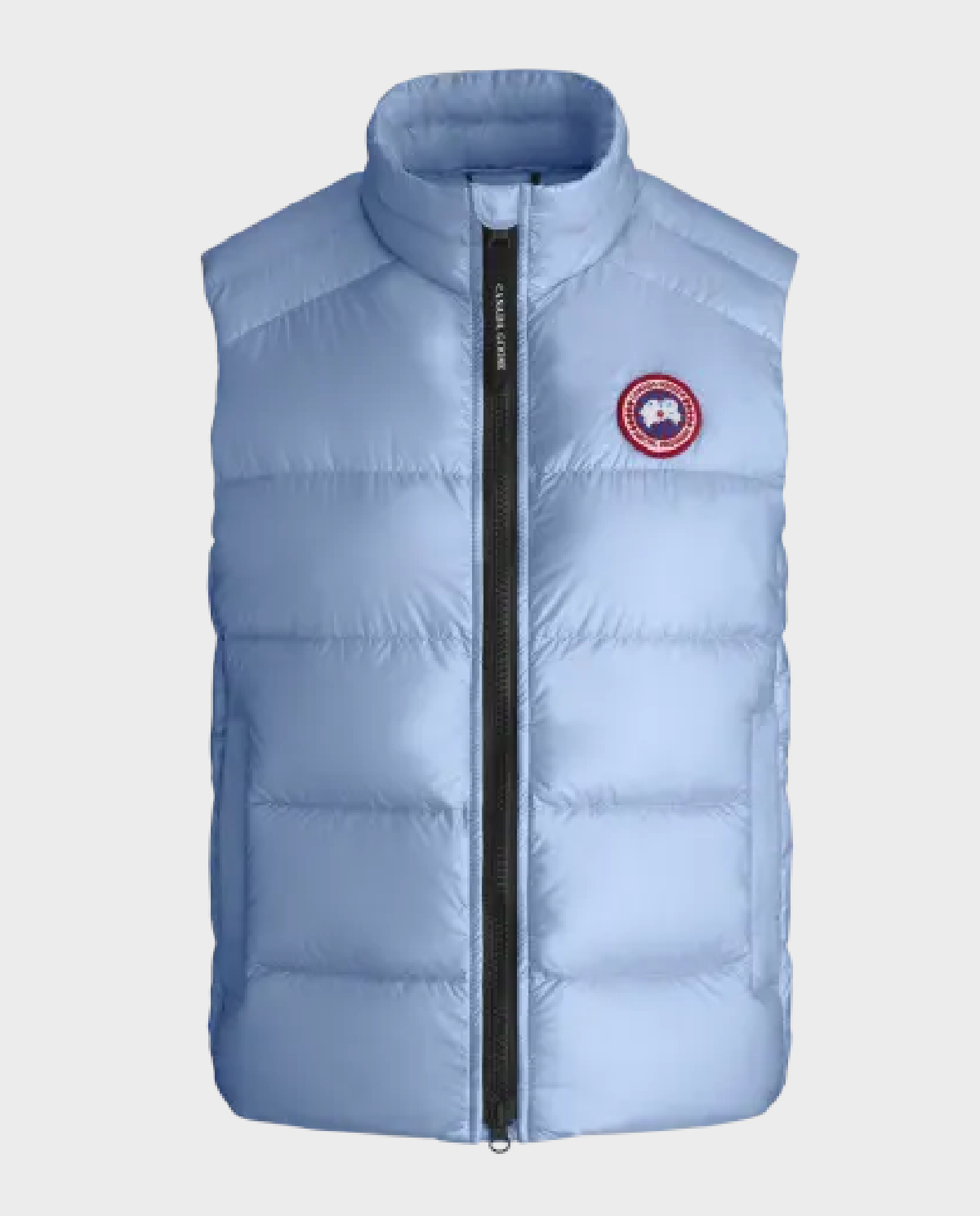 Синій пуховик CANADA GOOSE