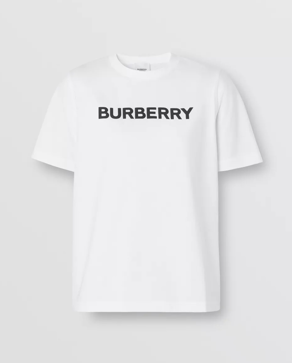 Футболка з логотипом BURBERRY Біла