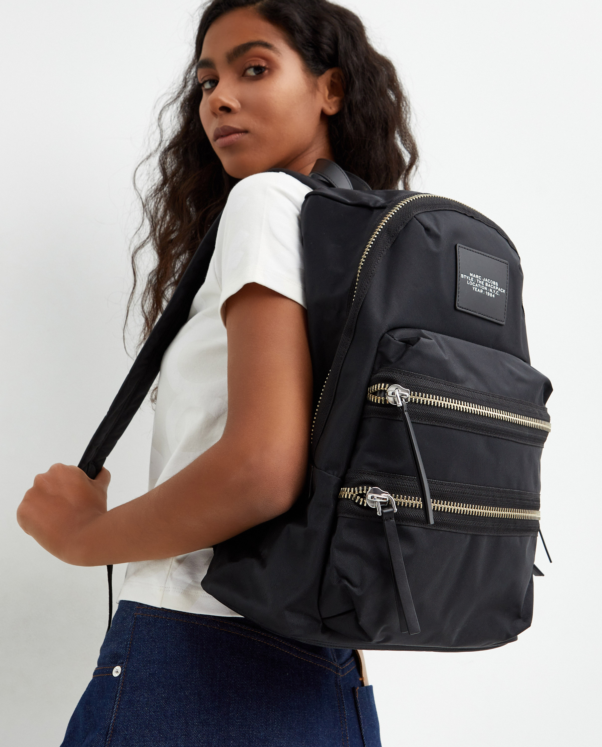 MARC JACOBS The Biker Nylon Large Backpack