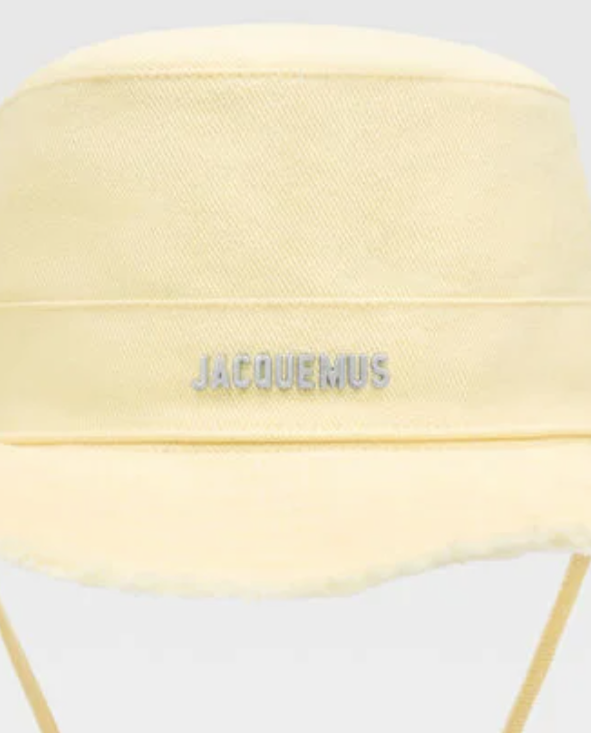 JACQUEMUS Жовтий капелюх Le Bob Artichaut