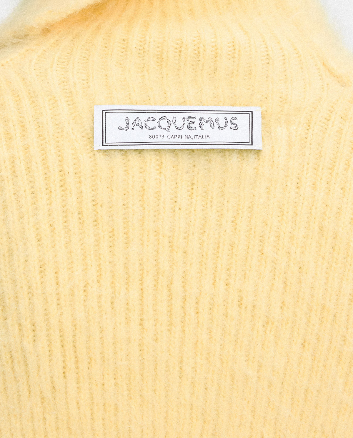 Жовтий светр JACQUEMUS Marina