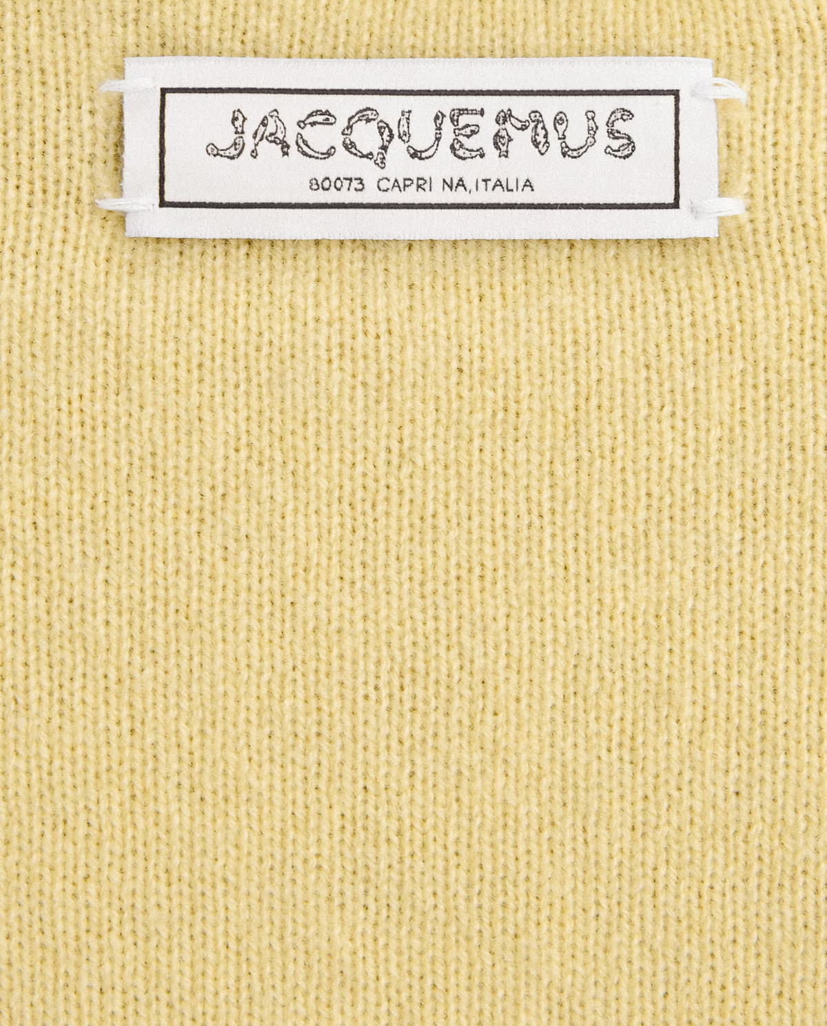 Жовтий светр JACQUEMUS Soglia