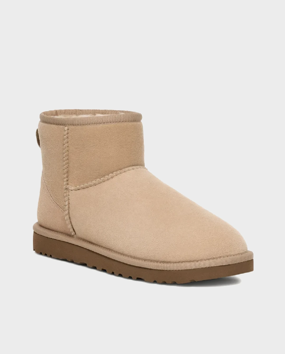 Бежеві чоботи UGG Classic Mini II