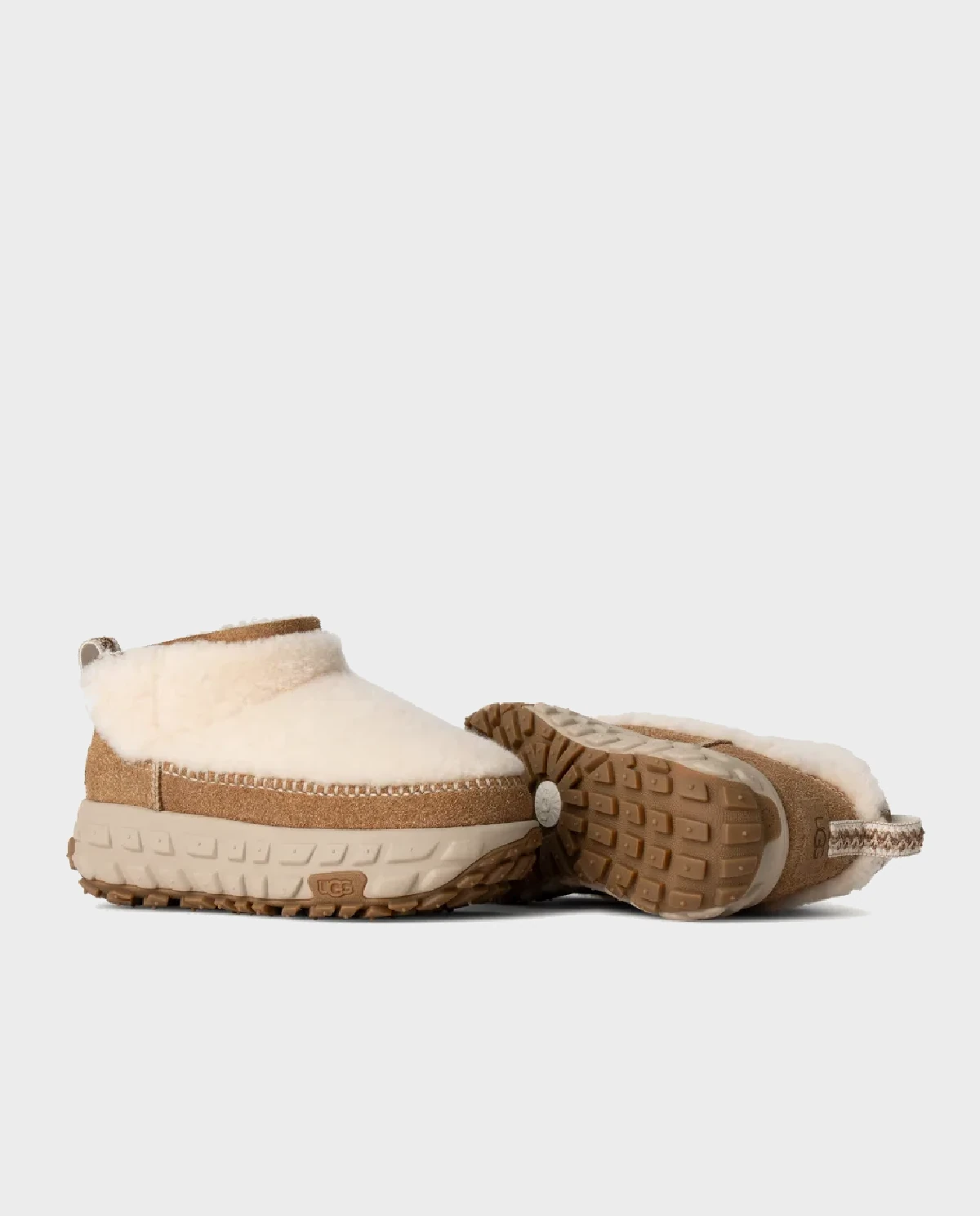 Снігові чоботи UGG Beige Venture Daze Ultra Mini