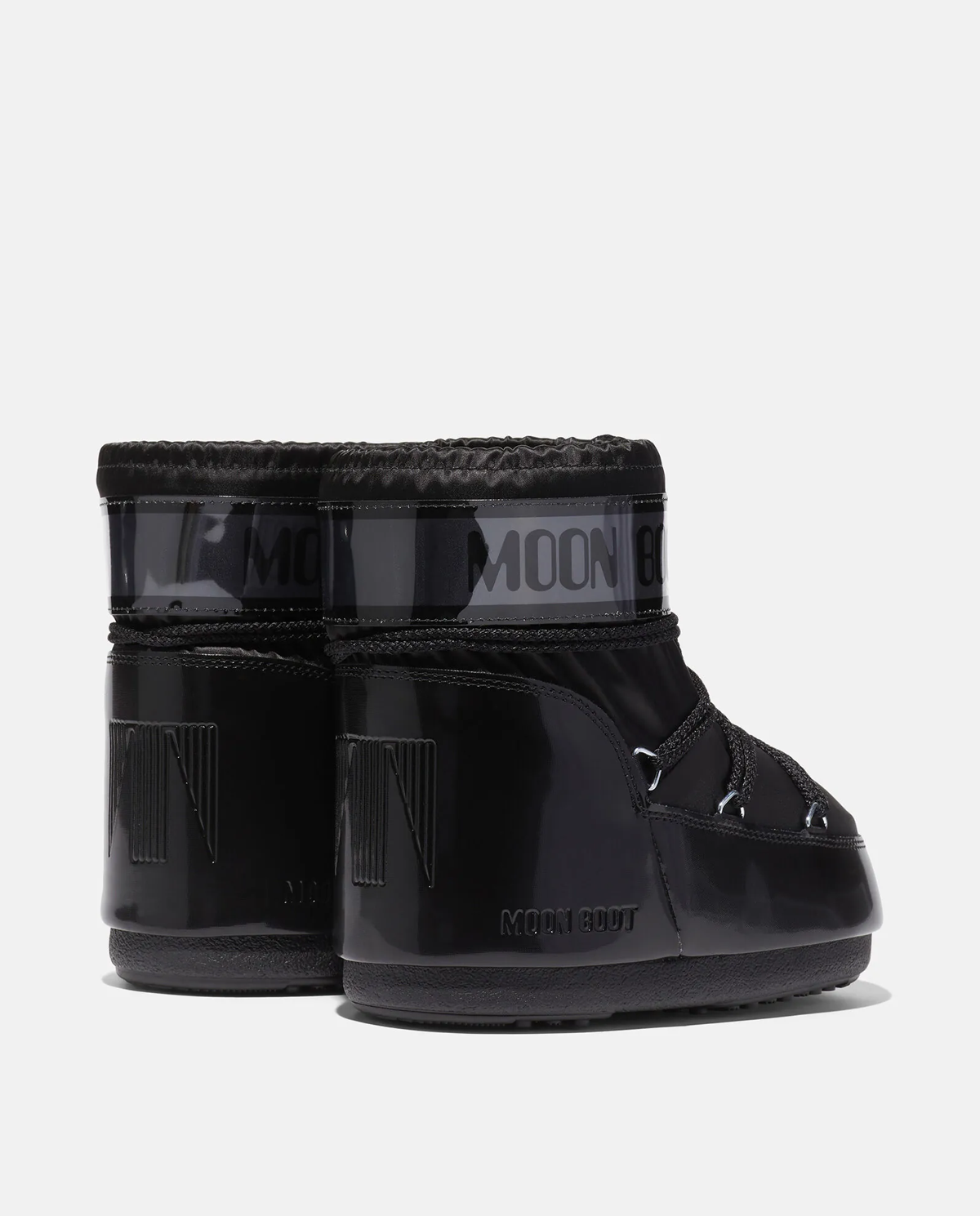 Снігові черевики MOON BOOT Black Icon Low Glance