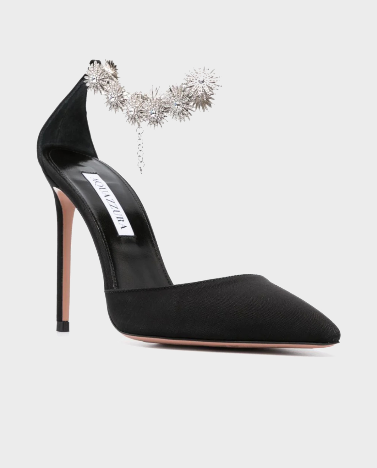 Чорні шпильки AQUAZZURA Comet 105