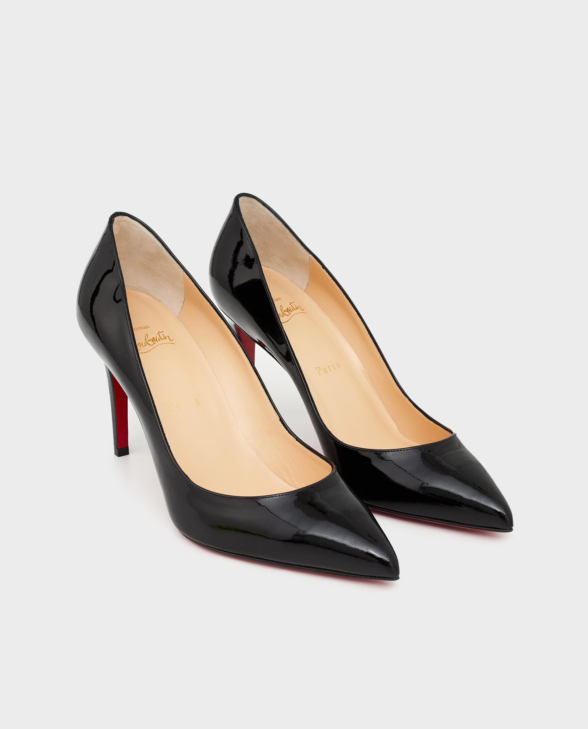 Черные шпильки Pigalle от CHRISTIAN LOUBOUTIN 8,5 см