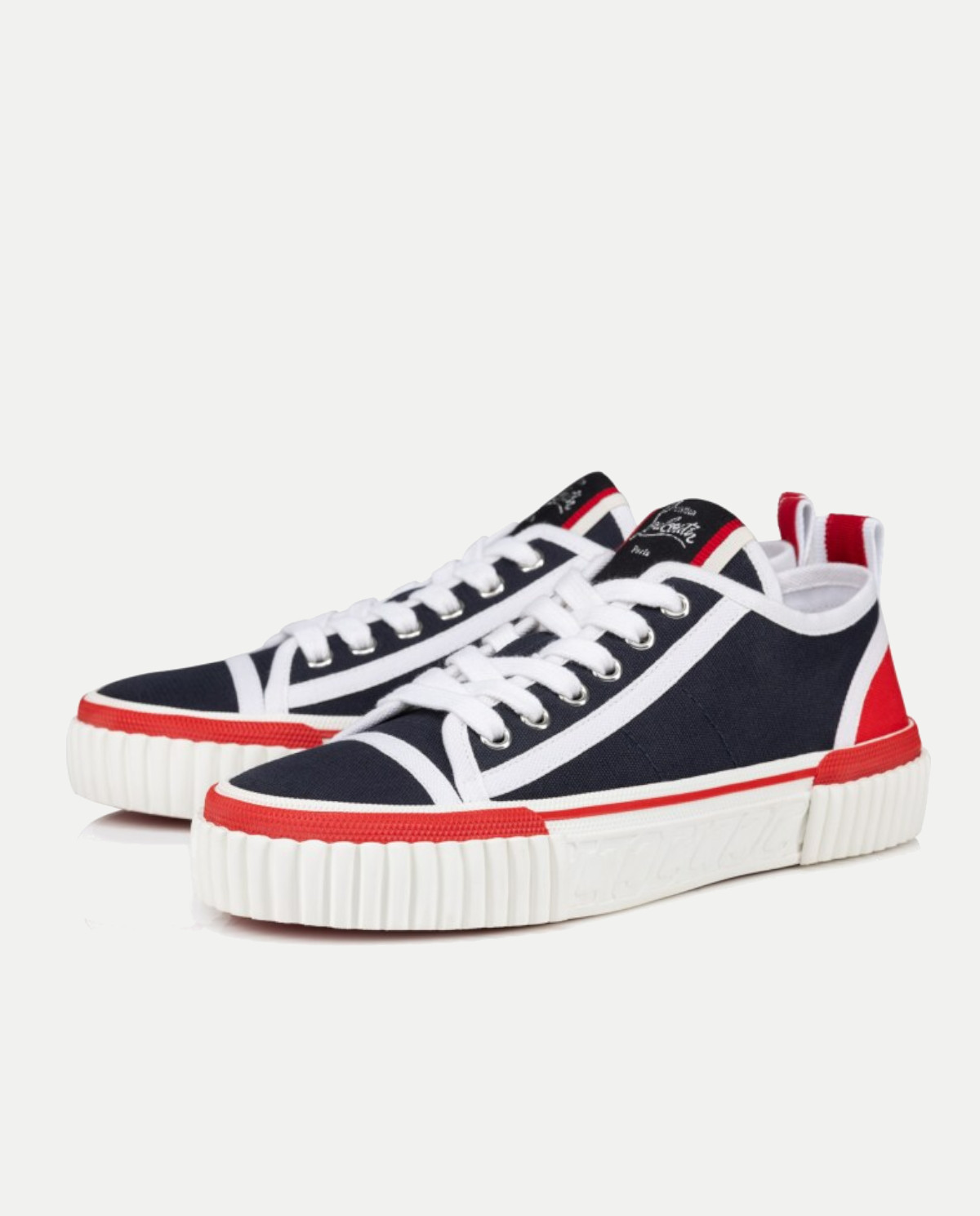 Тренери CHRISTIAN LOUBOUTIN Navy blue Pedro Junior