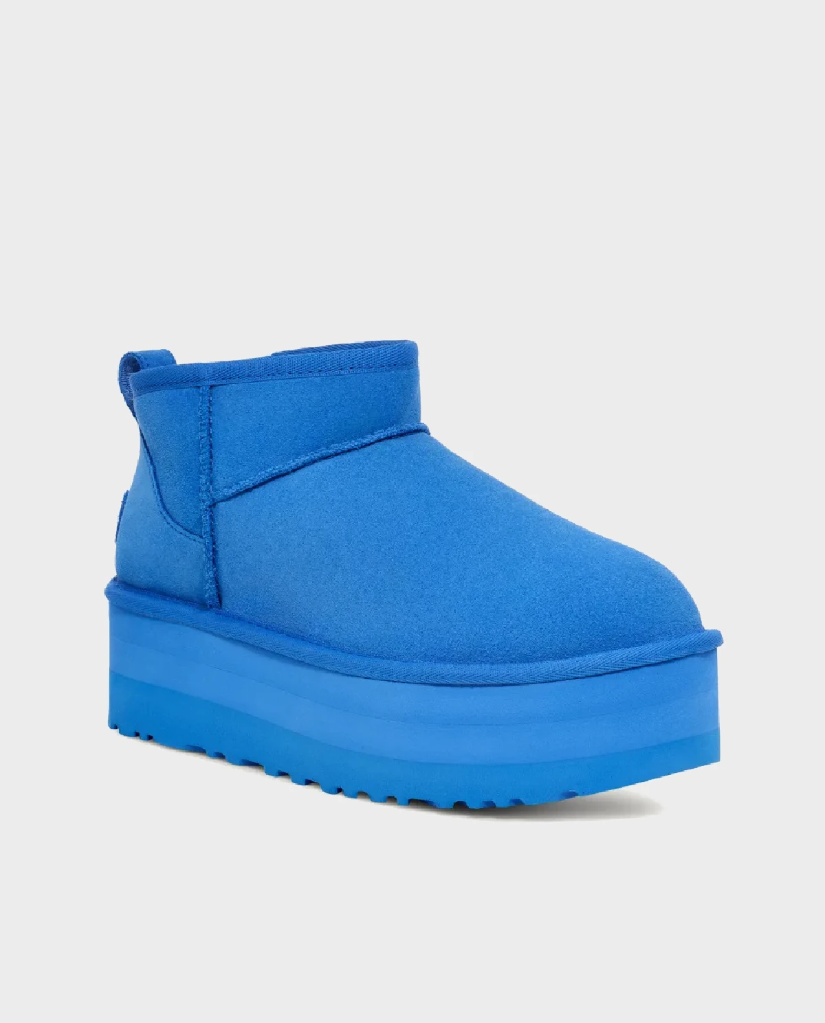 UGG Blue Snowballs Classic Ultra Mini Platform