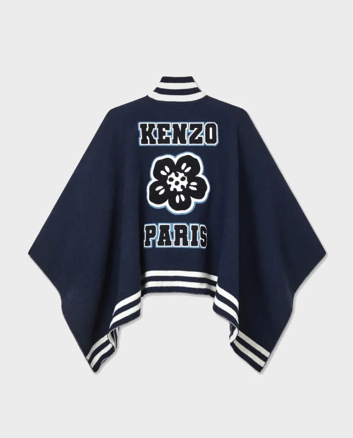 KENZO Вовняне пончо Kenzo Stamp фотографія 2