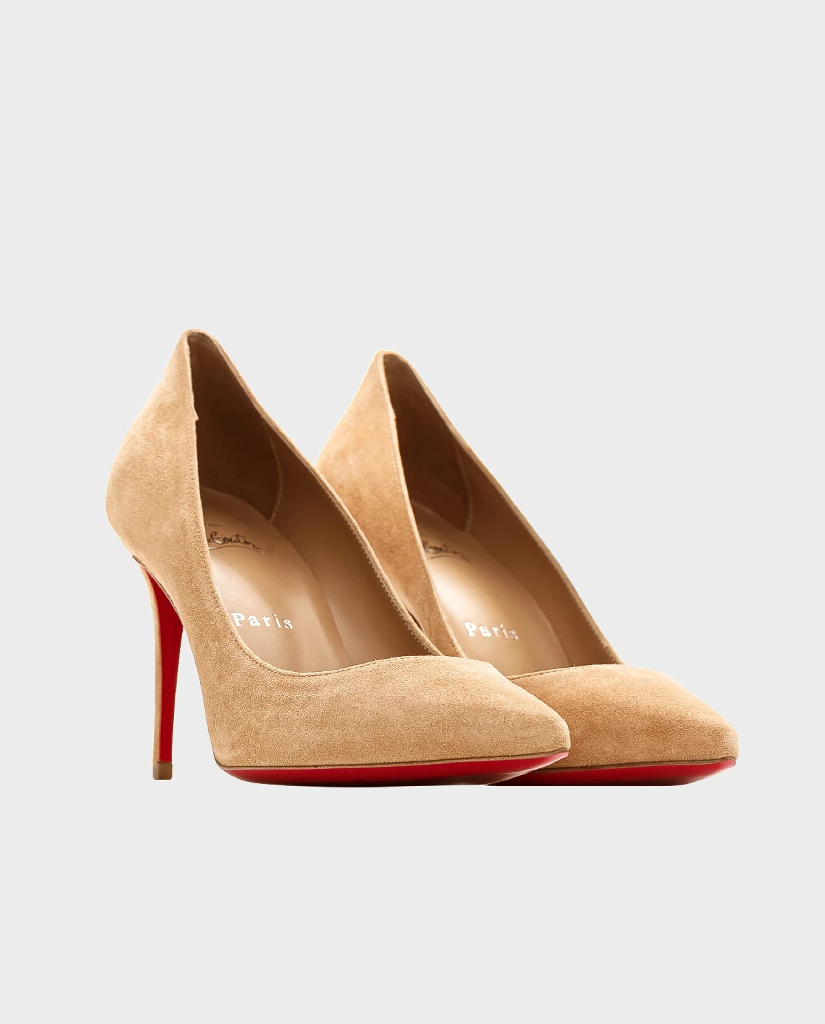 Велюрові шпильки CHRISTIAN LOUBOUTIN Kate 8,5 см фотографія 2