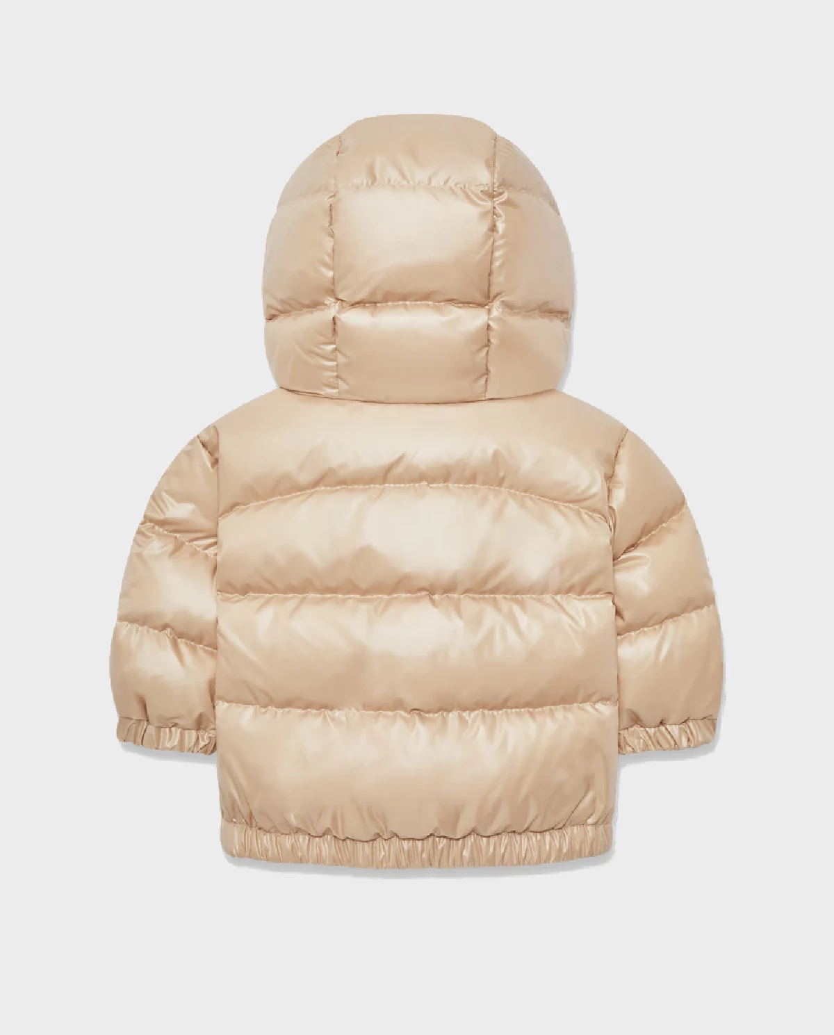 MONCLER KIDS Бежева пухова куртка Bluma