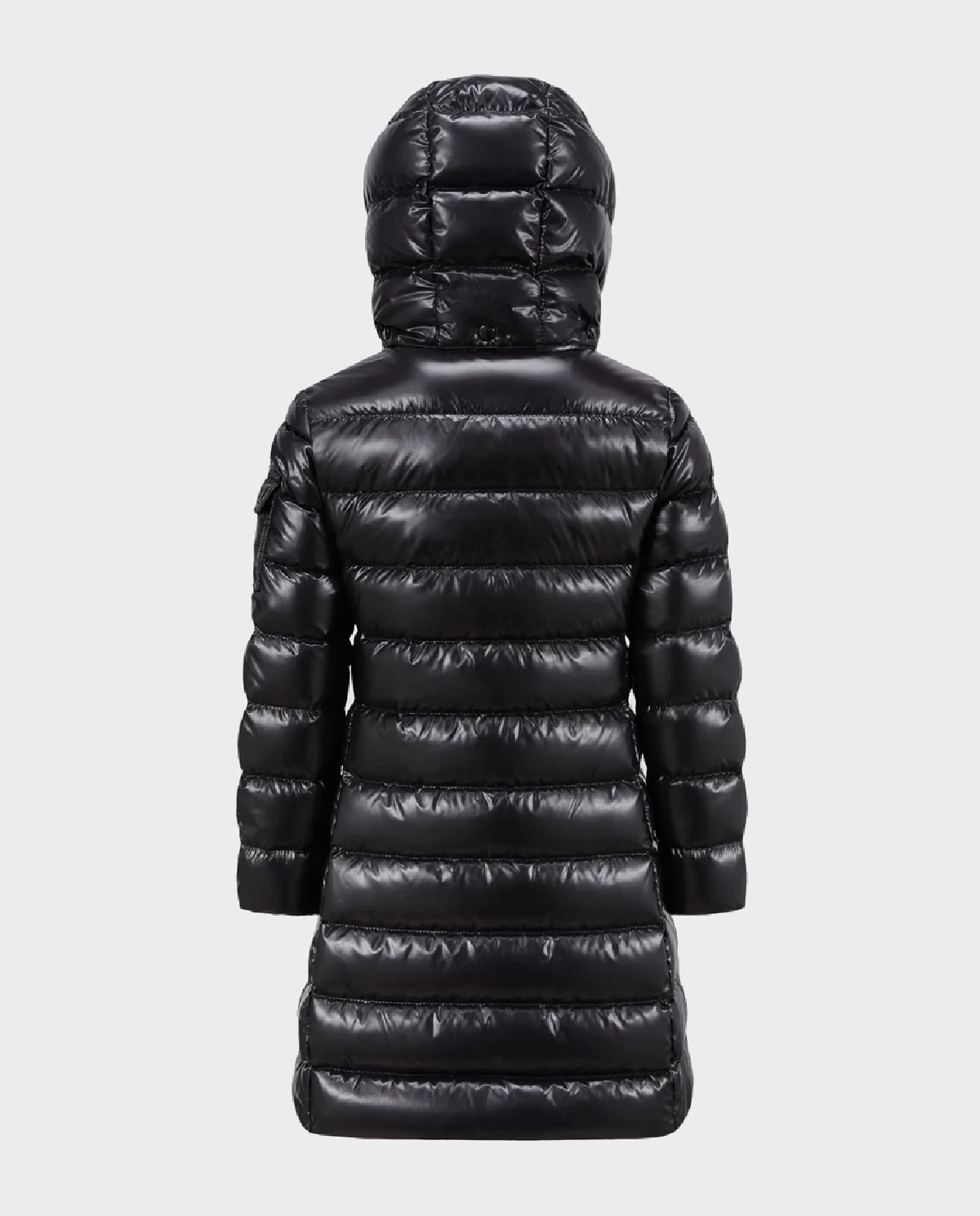 MONCLER KIDS Чорний пуховик Moka Long