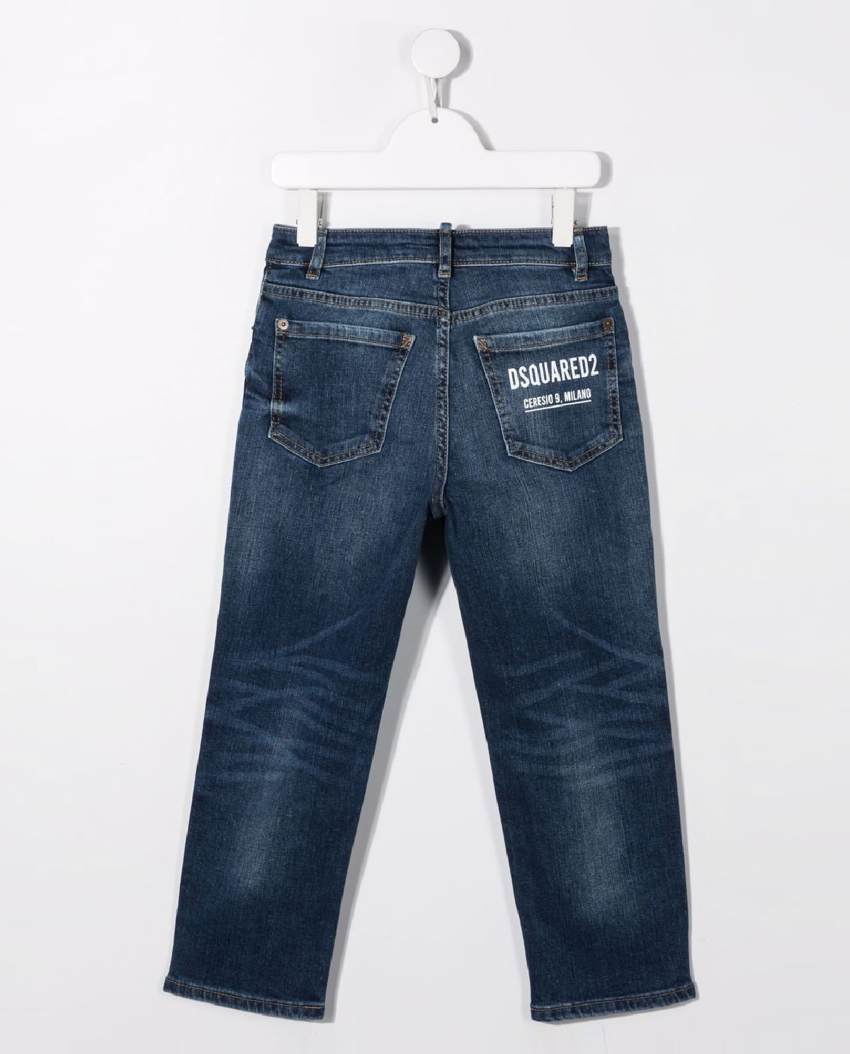 DSQUARED2 KIDS Сині джинси з потертостями 6-16 років