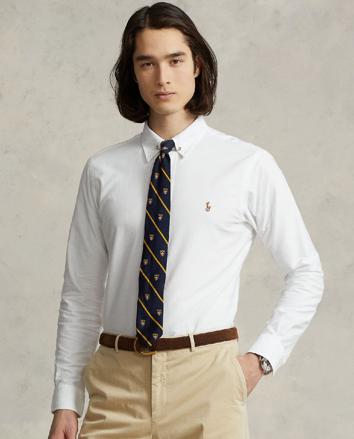 Сорочка RALPH LAUREN Cotton Oxford Custom Fit фотографія 2