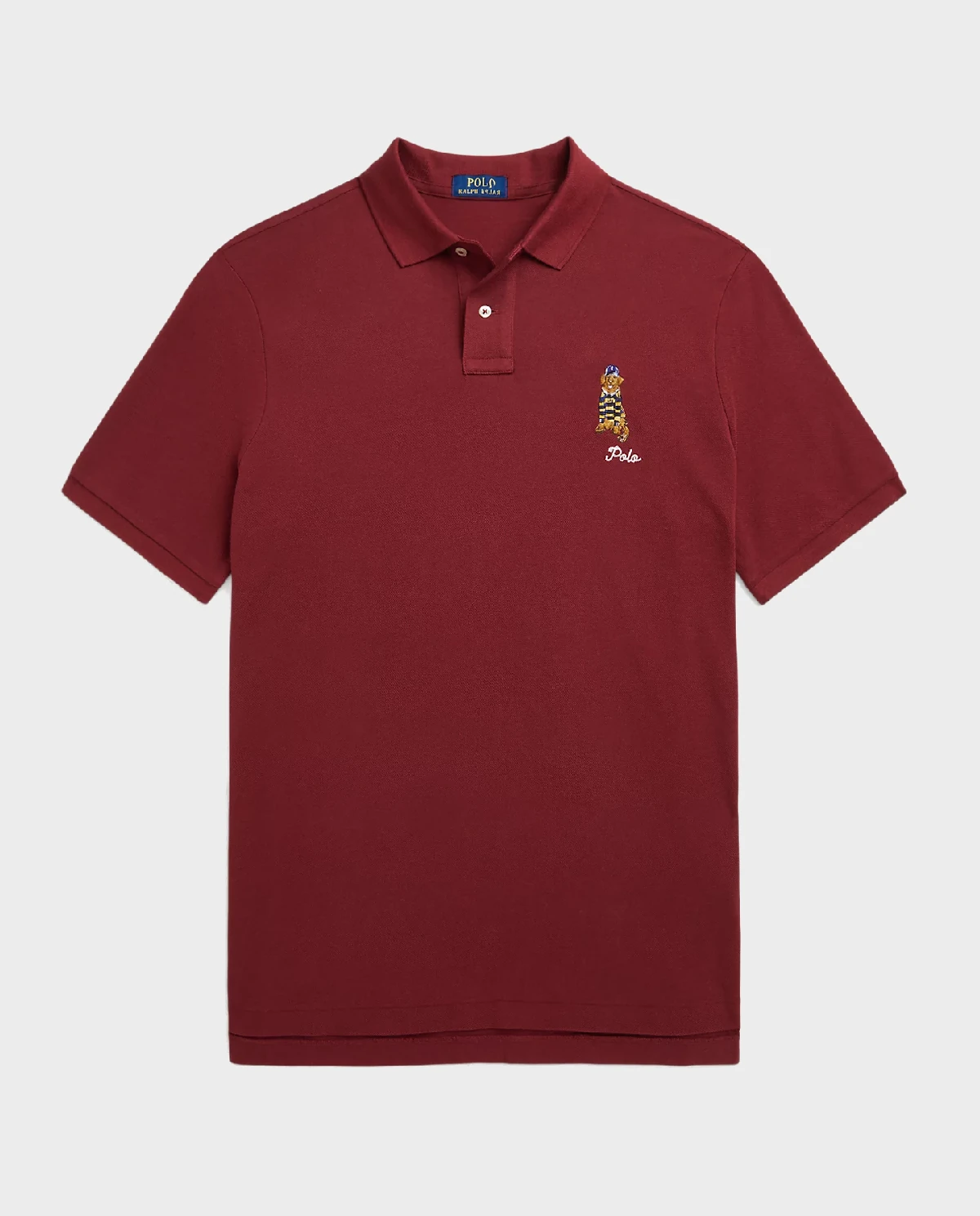 Рубашка-поло RALPH LAUREN Maroon Classic Fit 