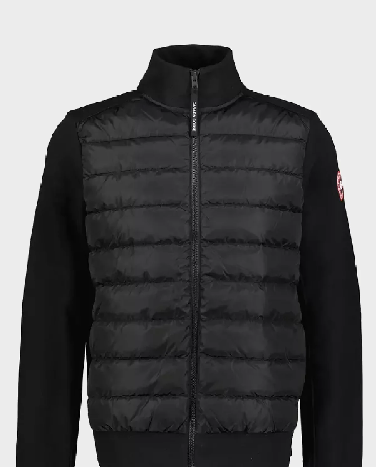 CANADA GOOSE Чорна куртка HyBridge Huron Jacket