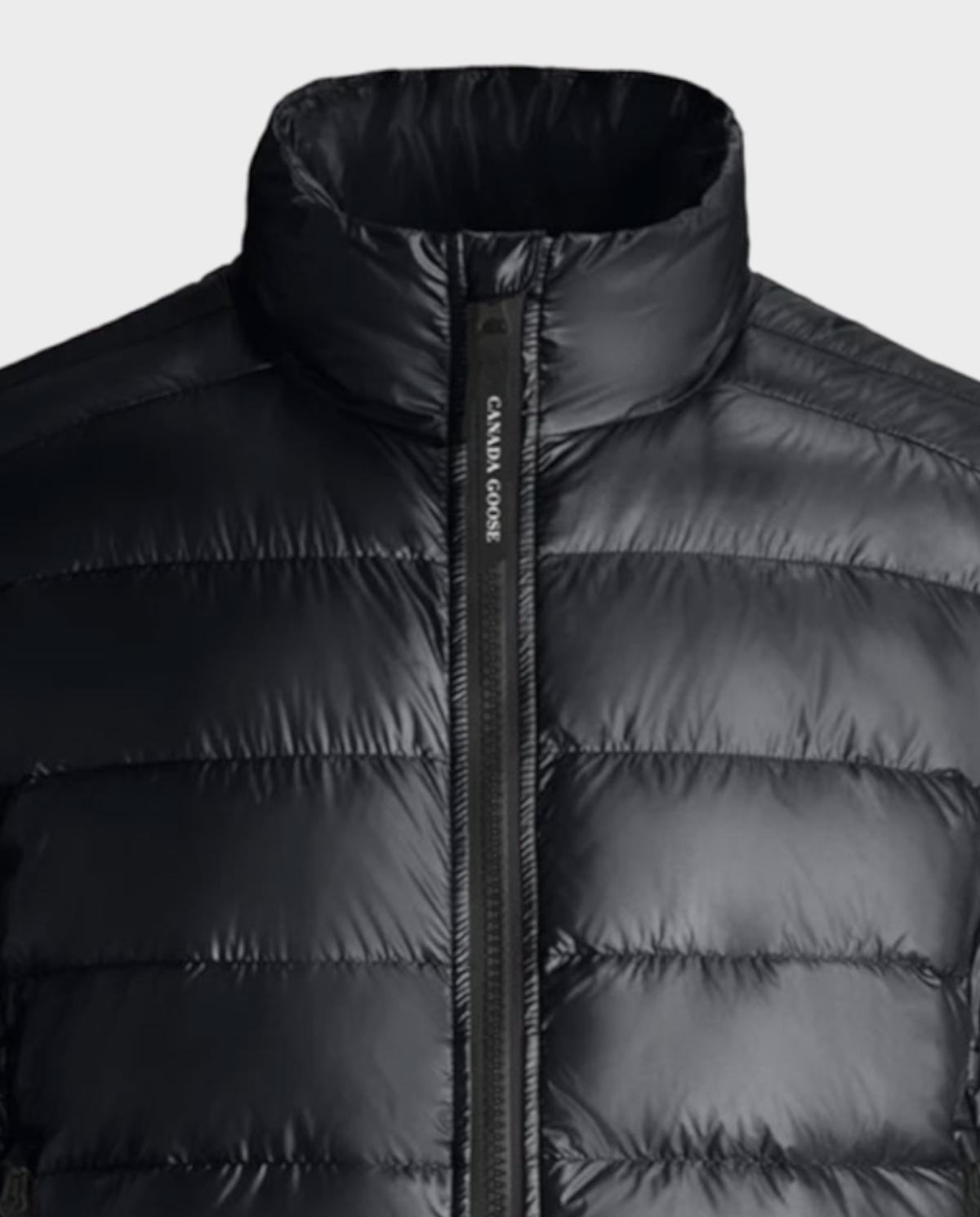 CANADA GOOSE Чорна пухова куртка Crofton