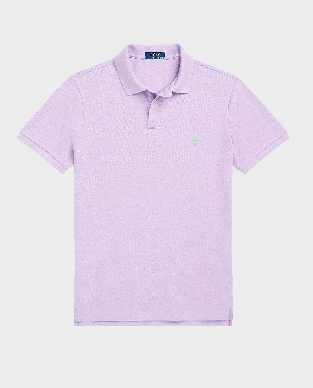 Рубашка-поло RALPH LAUREN Purple Custom Slim Fit 