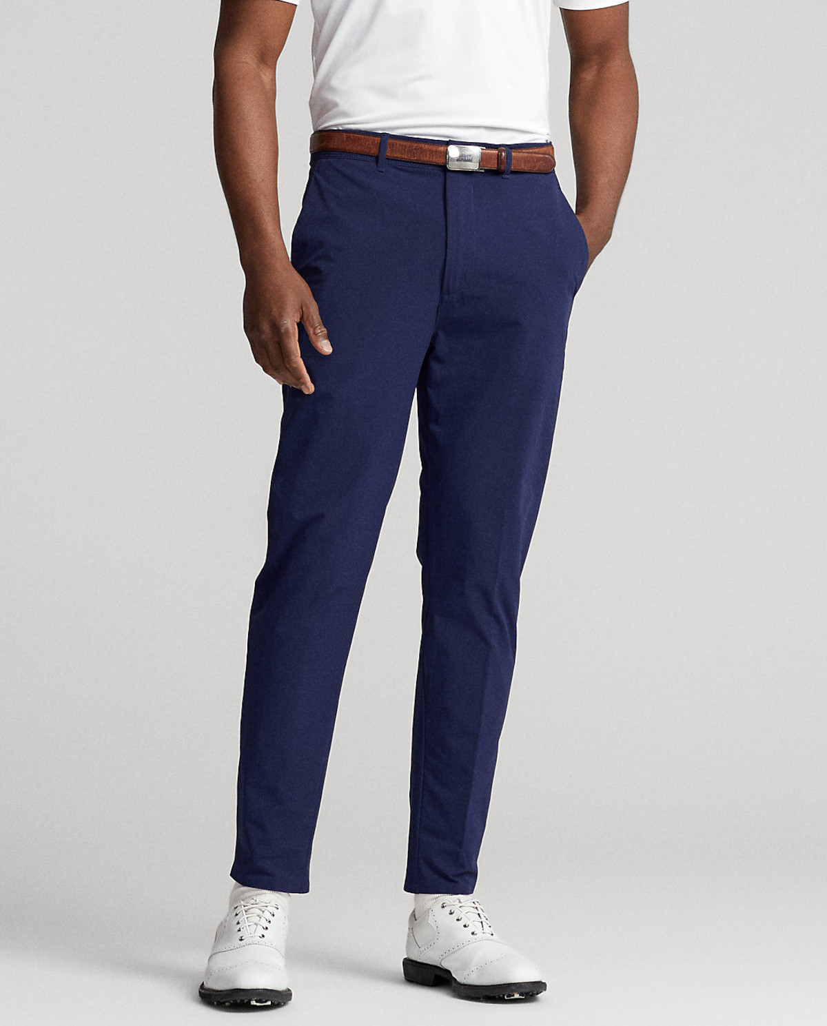 Брюки RALPH LAUREN темно-синие Slim Fit Performance